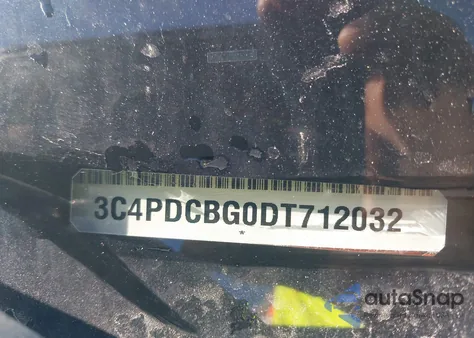 2013 Dodge Journey Sxt from USA, damaged, VIN 3C4PDCBG0DT712032